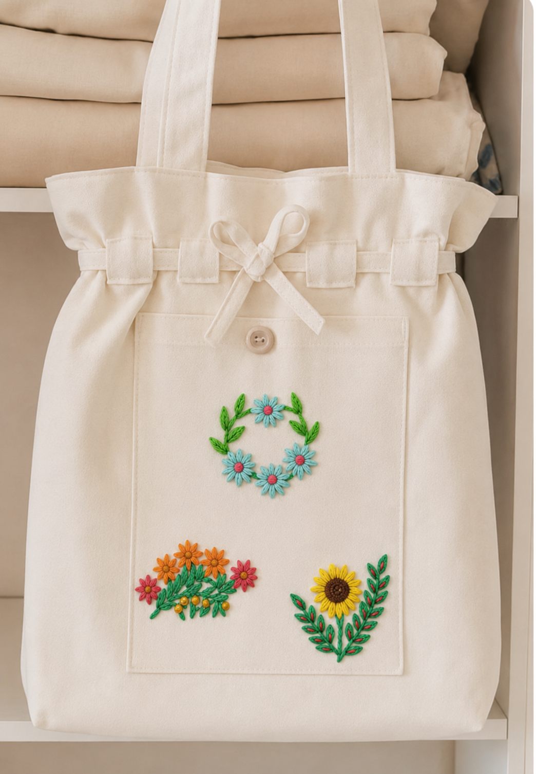 Easy Flower Stitch- PDF Pattern